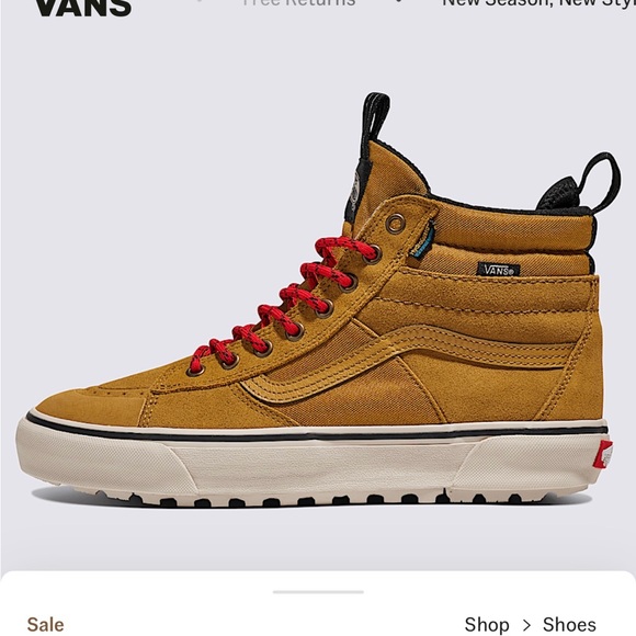 NWT VANS SK8 HI MTE 2 - Picture 2 of 9